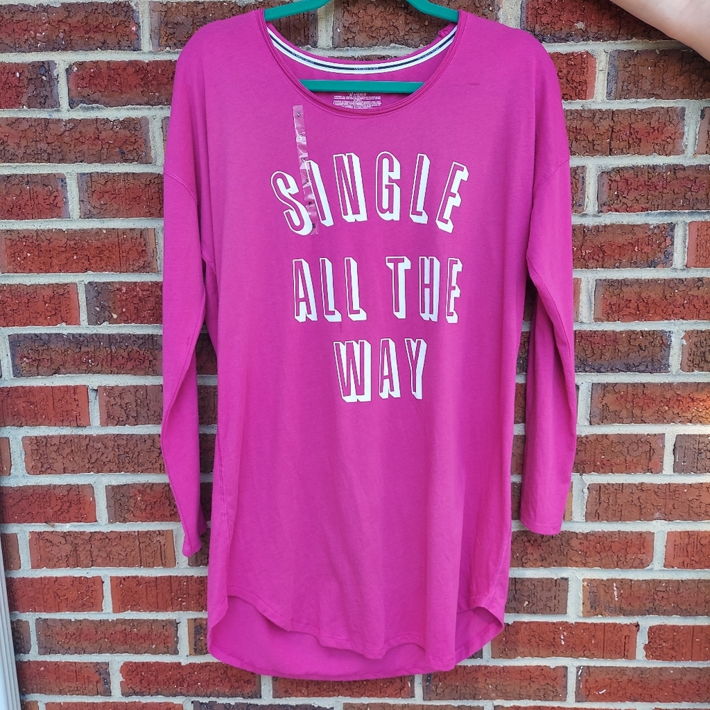 Victoria's Secret Long Sleeve Tunic or Night Shirt. Size Small. Never Worn.